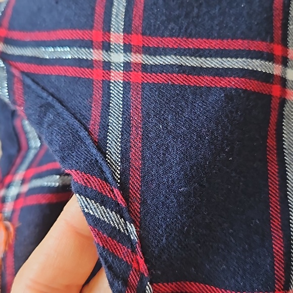 Joe Fresh Girls Plaid Dress Size 12 - Picture 6 of 6